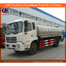 Camion de transport de lait frais de camion de lait de 10m3 Dongfeng à vendre